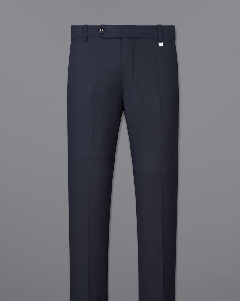 Baltic Sea Navy Blue Double Breasted Suit