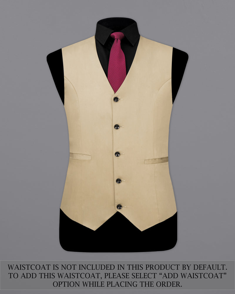 Hazelnut Wool Blend Double Breasted Suit