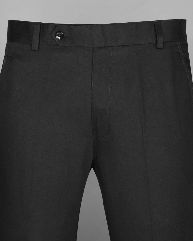 Black Patch Pockets Performance Suit