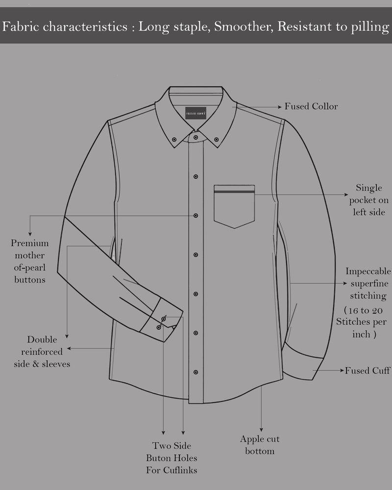 Beige Geometric Printed Luxurious Linen Shirt