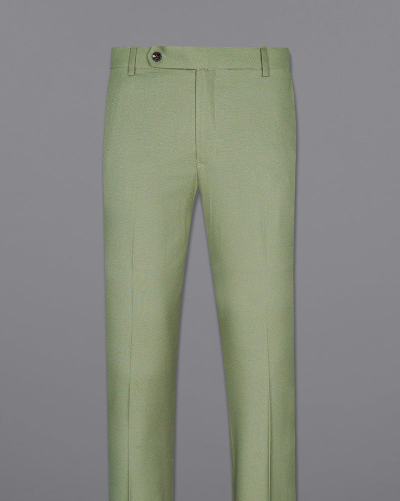 Camouflage Green Wool rich Pant