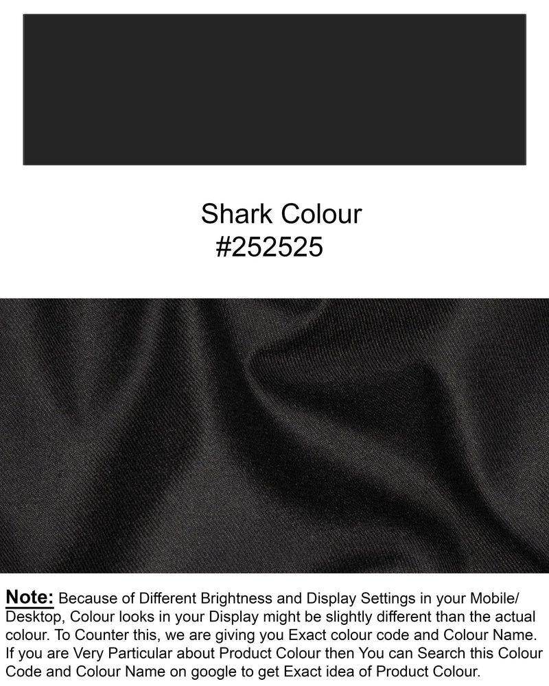 Shark Black Wool Rich Pant T1441-28, T1441-30, T1441-32, T1441-34, T1441-36, T1441-38, T1441-40, T1441-42, T1441-44