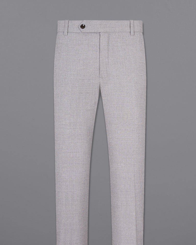 French Gray Wool Rich Pant T1495-28, T1495-30, T1495-32, T1495-34, T1495-36, T1495-38, T1495-40, T1495-42, T1495-44