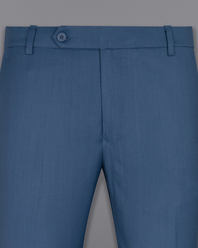 Bay of Many Blue Wool Rich Pant T1508-28, T1508-30, T1508-32, T1508-34, T1508-36, T1508-38, T1508-40, T1508-42, T1508-44