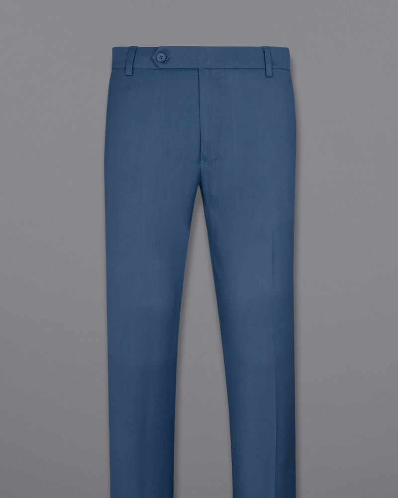 Bay of Many Blue Wool Rich Pant T1508-28, T1508-30, T1508-32, T1508-34, T1508-36, T1508-38, T1508-40, T1508-42, T1508-44