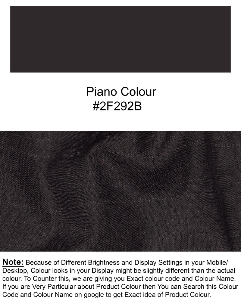 Piano Brown Plaid Premium Wool Rich Pant T1533-28, T1533-30, T1533-32, T1533-34, T1533-36, T1533-38, T1533-40, T1533-42, T1533-44