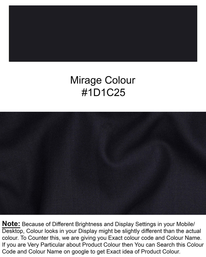Mirage Black Checked Woolrich Pant T1576-28, T1576-30, T1576-32, T1576-34, T1576-36, T1576-38, T1576-40, T1576-42, T1576-44