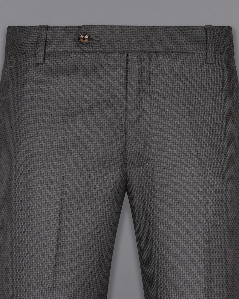 Ironside Grey With Black Patterned Woolrich Pant