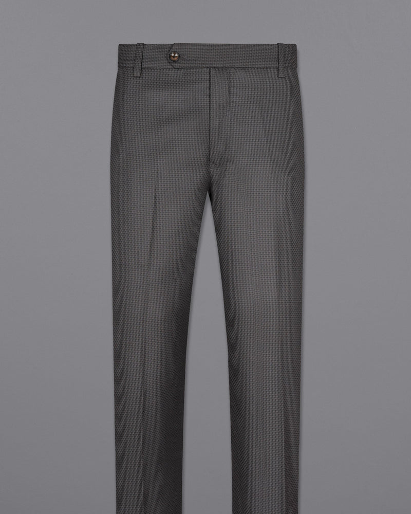 Ironside Grey With Black Patterned Woolrich Pant