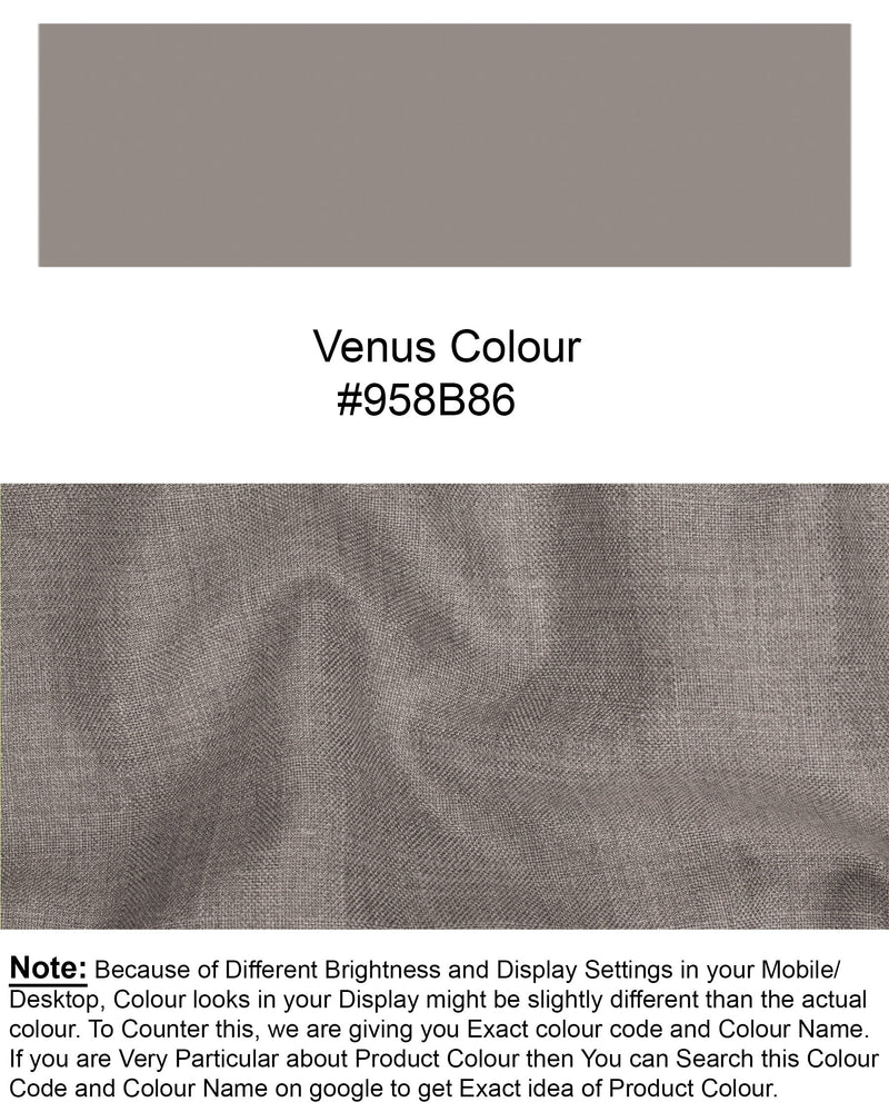 Venus Gray Subtle Plaid Wool Rich Pant T1595-28, T1595-30, T1595-32, T1595-34, T1595-36, T1595-38, T1595-40, T1595-42, T1595-44