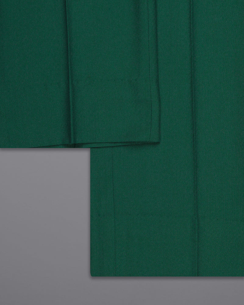 Aqua Deep Green Wool Rich Pant T1602-28, T1602-30, T1602-32, T1602-34, T1602-36, T1602-38, T1602-40, T1602-42, T1602-44