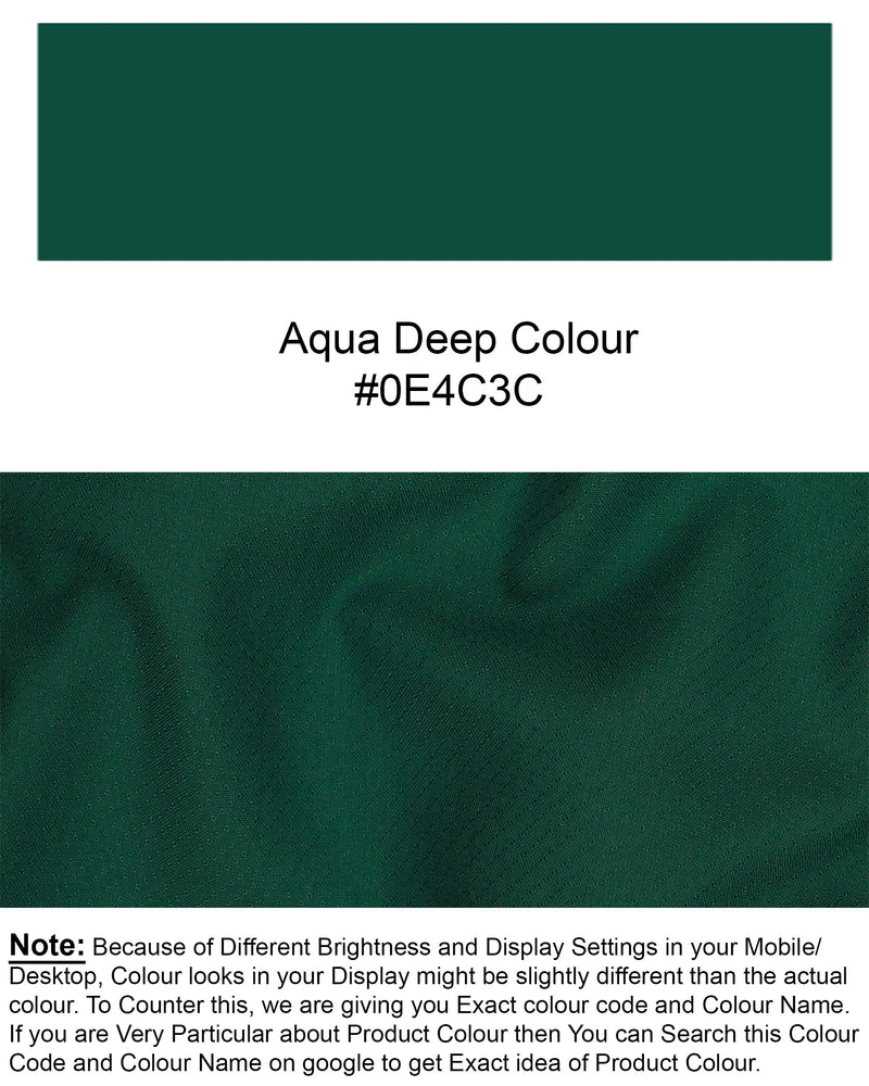 Aqua Deep Green Wool Rich Pant T1602-28, T1602-30, T1602-32, T1602-34, T1602-36, T1602-38, T1602-40, T1602-42, T1602-44