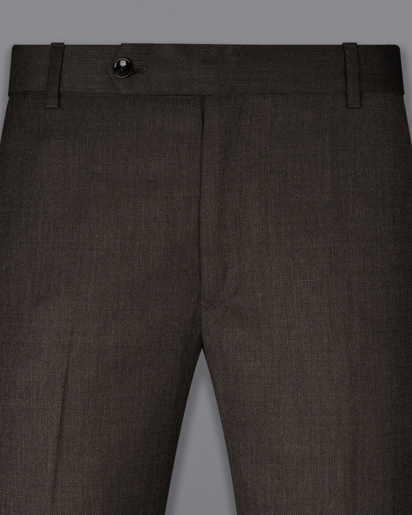 Iridium Brown Solid Pant