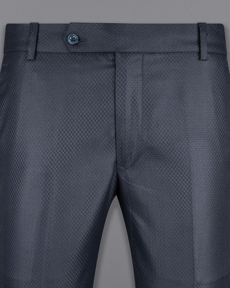 Limed Spruce Geometric Textured Pant