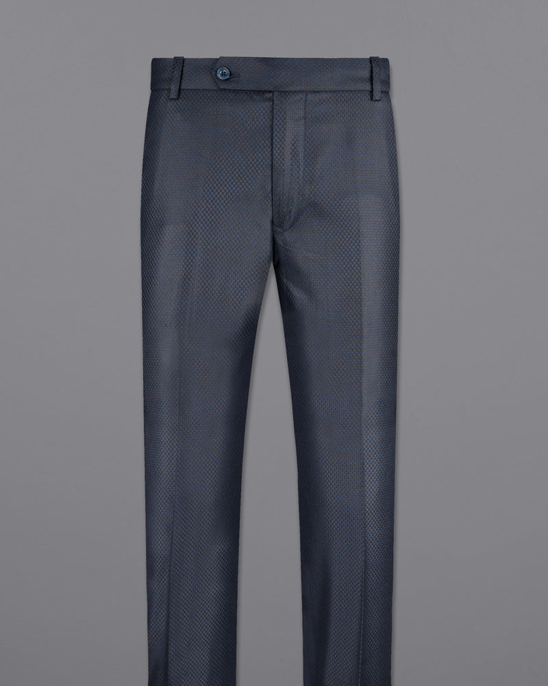 Limed Spruce Geometric Textured Pant
