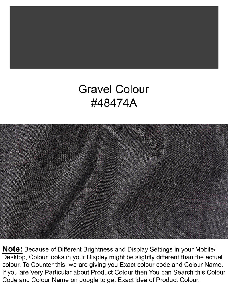 Gravel Gray Plaid  Pant T1887-28, T1887-30, T1887-32, T1887-34, T1887-36, T1887-38, T1887-40, T1887-42, T1887-44