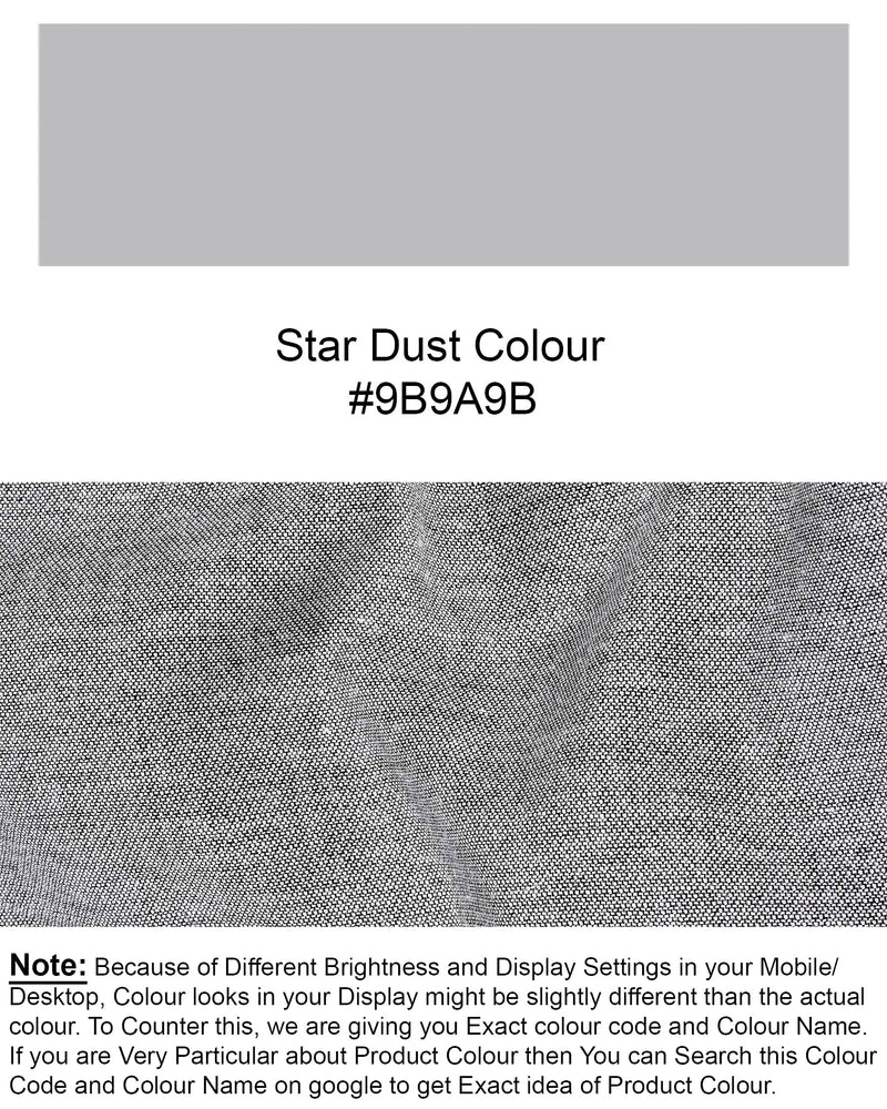 Star Dust Gray Cotton Pant T1957-28, T1957-30, T1957-32, T1957-34, T1957-36, T1957-38, T1957-40, T1957-42, T1957-44