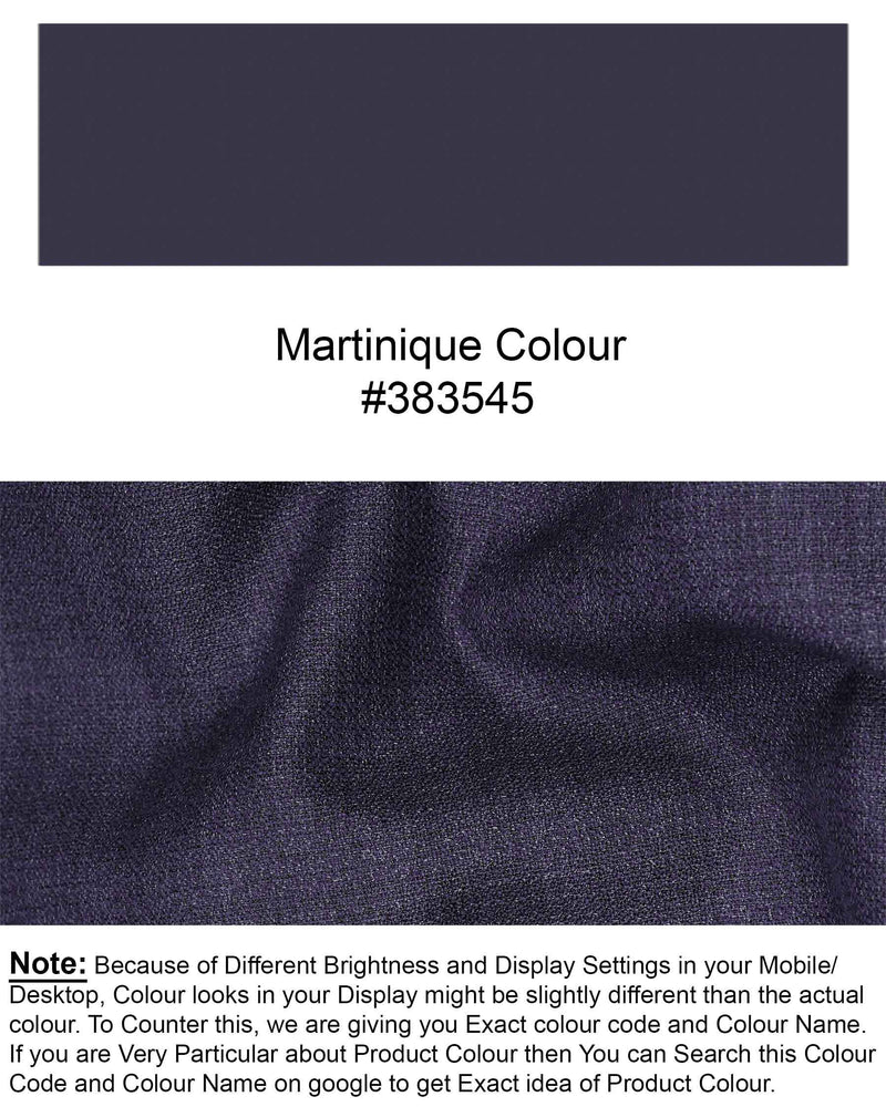 Martinique Navy Blue Checkered Pant T1963-28, T1963-30, T1963-32, T1963-34, T1963-36, T1963-38, T1963-40, T1963-42, T1963-44