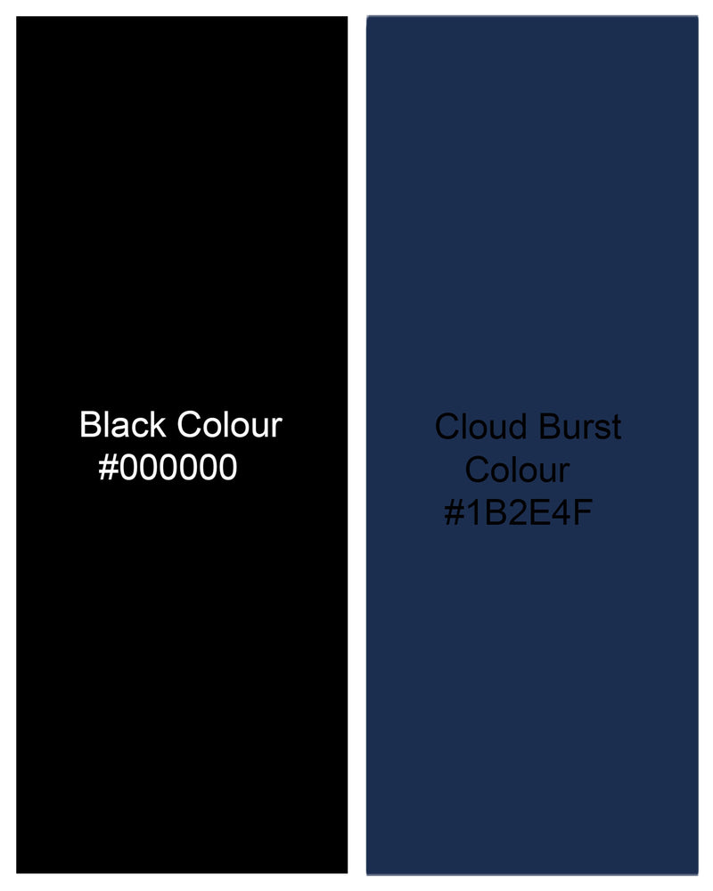 Jade Black with Cloud Burst Blue Striped Pant T2059-28, T2059-30, T2059-32, T2059-34, T2059-36, T2059-38, T2059-40, T2059-42, T2059-44	
