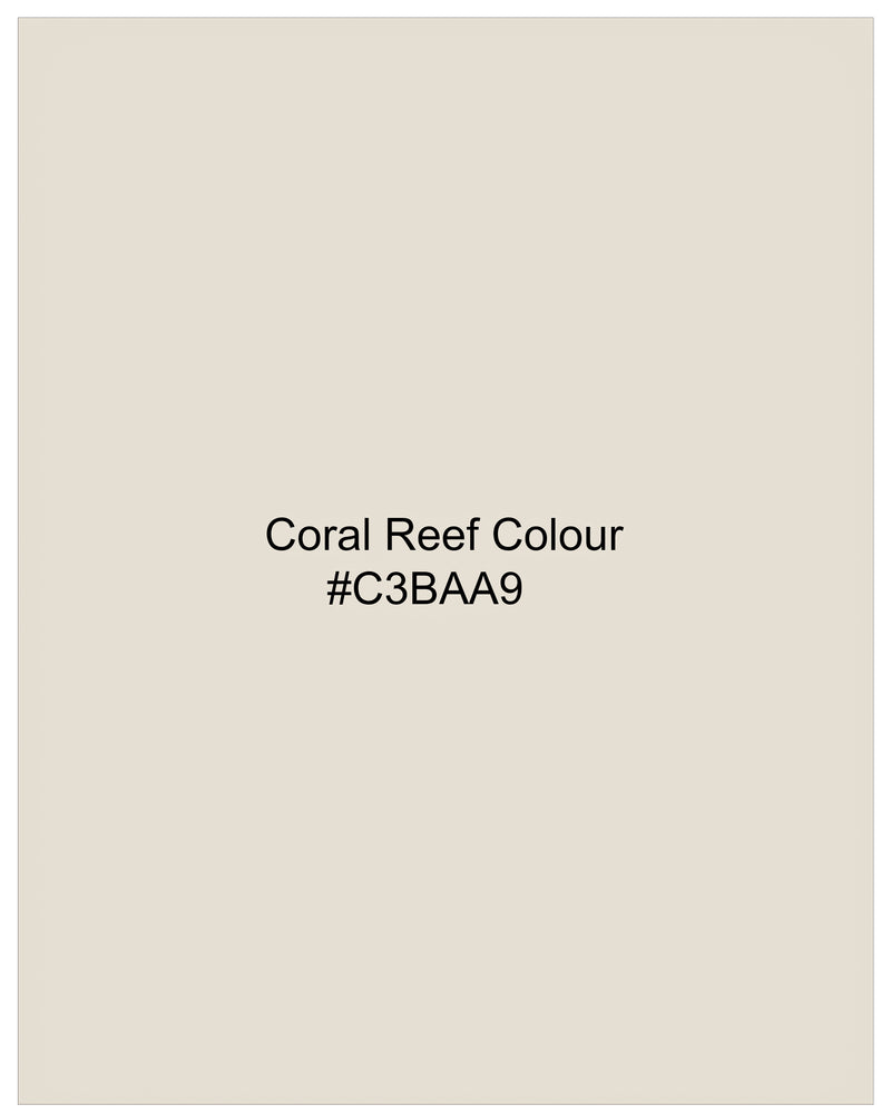 Coral Reef Cream Luxurious Linen Sports Pant T2260-28, T2260-30, T2260-32, T2260-34, T2260-36, T2260-38, T2260-40, T2260-42, T2260-44