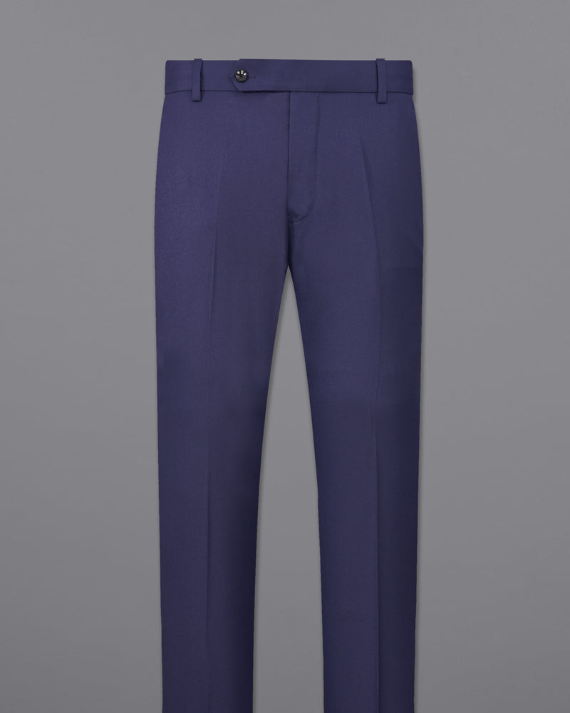 Ebony Clay Blue Textured Pant T2263-28, T2263-30, T2263-32, T2263-34, T2263-36, T2263-38, T2263-40, T2263-42, T2263-44