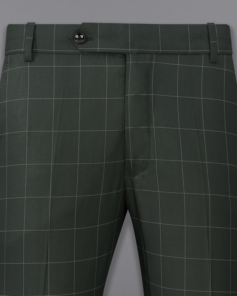 Mine Shaft Green Windowpane Pant T2269-28, T2269-30, T2269-32, T2269-34, T2269-36, T2269-38, T2269-40, T2269-42, T2269-44