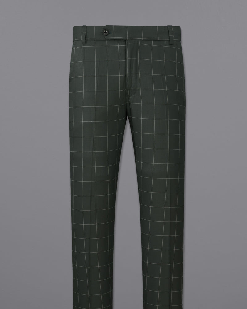 Mine Shaft Green Windowpane Pant T2269-28, T2269-30, T2269-32, T2269-34, T2269-36, T2269-38, T2269-40, T2269-42, T2269-44