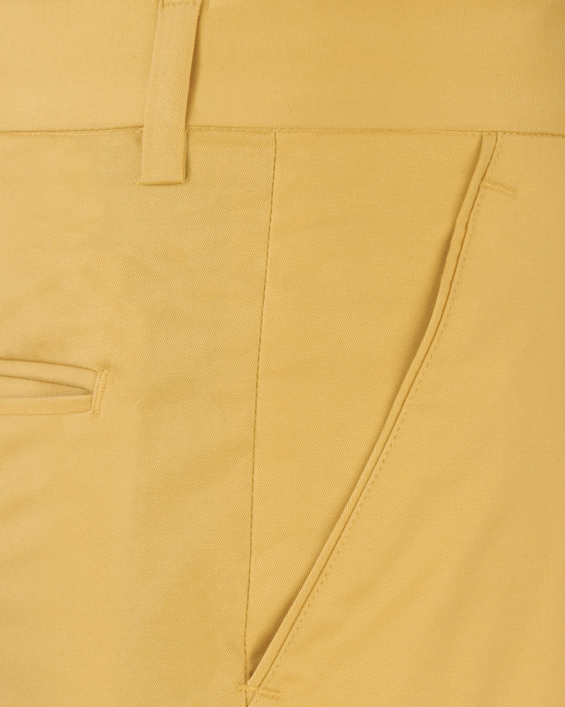 Equator Yellow Premium Cotton Pant