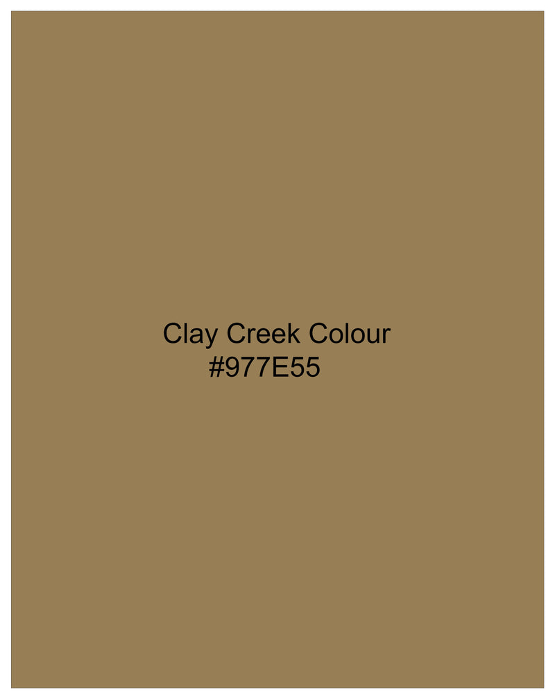 Clay Creek Brown Solid  Pant