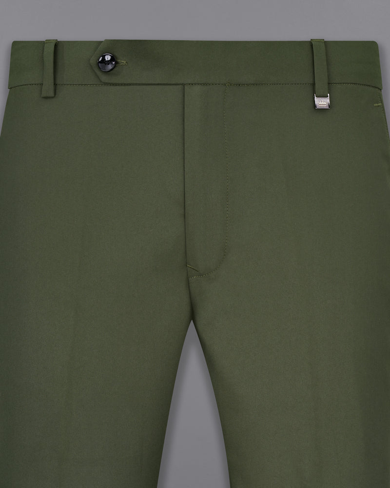 Twill Green Pants