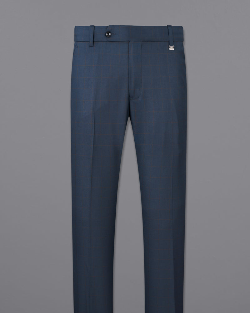 Gunmetal Blue Pants