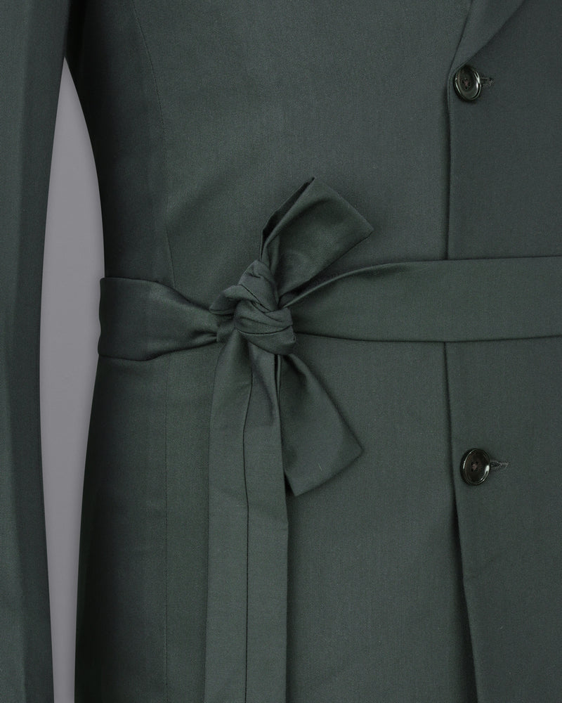Juniper Green Double Breasted Trench Coat TCB02-D1-36, TCB02-D1-38, TCB02-D1-40, TCB02-D1-42, TCB02-D1-44, TCB02-D1-46, TCB02-D1-48, TCB02-D1-50, TCB02-D1-52, TCB02-D1-54, TCB02-D1-56, TCB02-D1-58, TCB02-D1-60