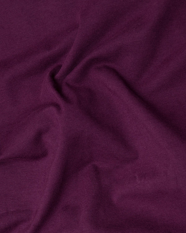 Russian Violet Super Soft Premium Organic Cotton Jersey T-shirt TS113-S, TS113-M, TS113-L, TS113-XL, TS113-XXL, TS113-3XL, TS113-4XL
