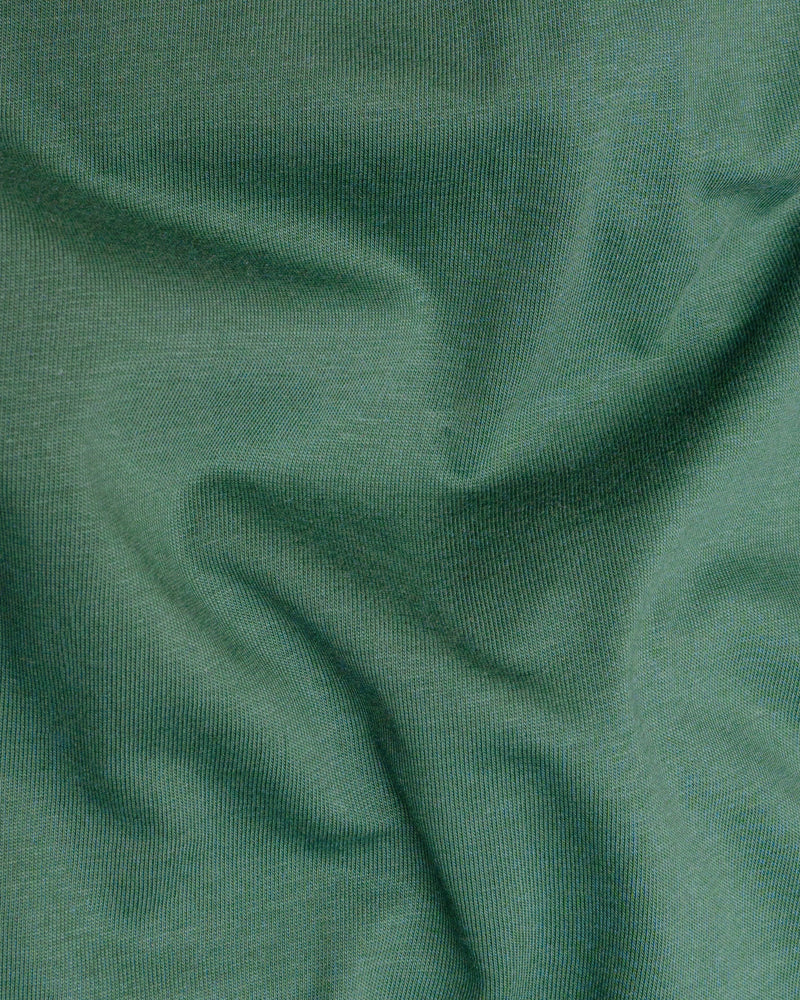 Basil Green Premium Vegetable Dyed Organic Cotton T-shirt
