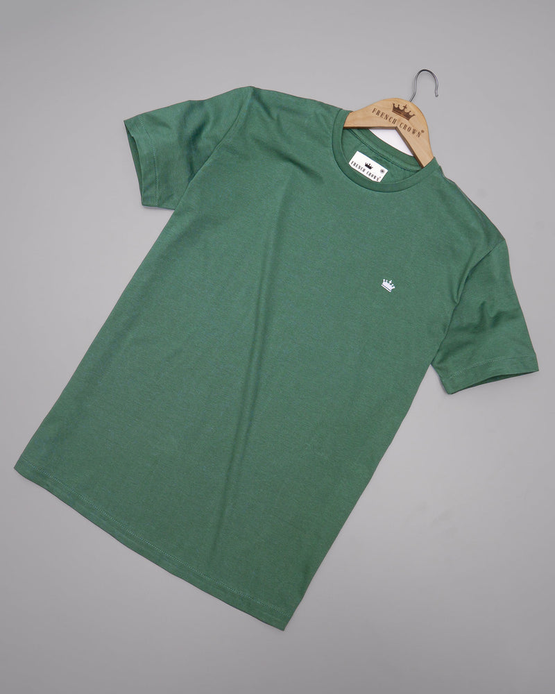 Basil Green Premium Vegetable Dyed Organic Cotton T-shirt