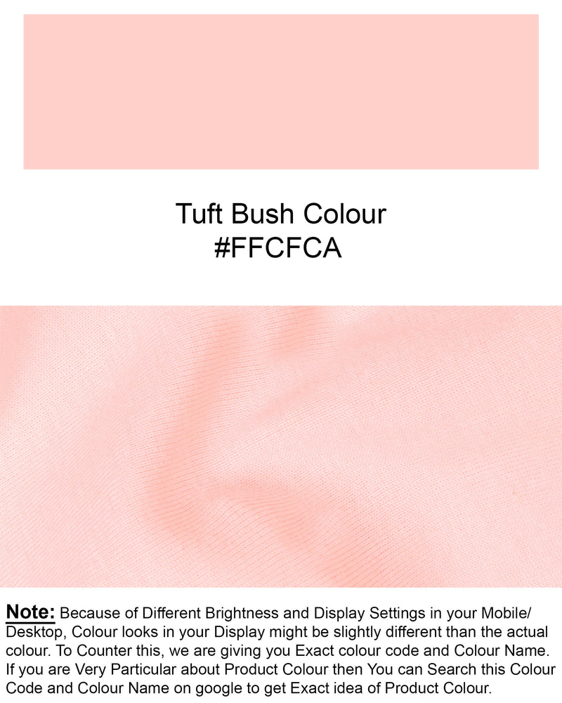 Tuft Bush Peach Full Sleeve Premium Cotton Jersey Sweatshirt TS448-S, TS448-M, TS448-L, TS448-XL, TS448-XXL