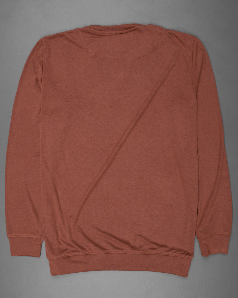 Matrix Brown Full Sleeve Super Soft Premium Cotton Sweatshirt TS449-S, TS449-M, TS449-L, TS449-XL, TS449-XXL