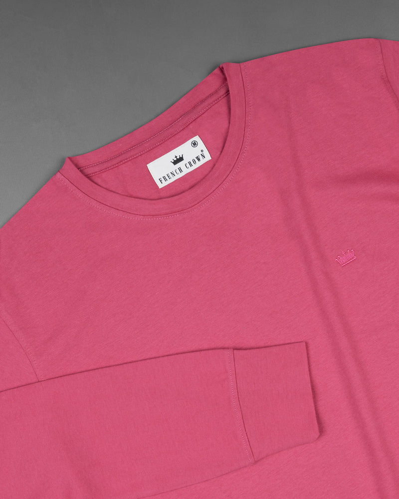 Blush Pink Full Sleeve Super Soft Premium Cotton Sweatshirt TS452-S, TS452-M, TS452-L, TS452-XL, TS452-XXL