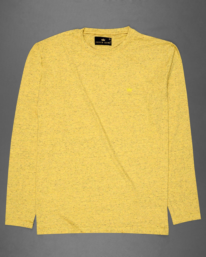 Equator Yellow Full Sleeve Premium Cotton T-Shirt TS470-S, TS470-M, TS470-L, TS470-XL, TS470-XXL
