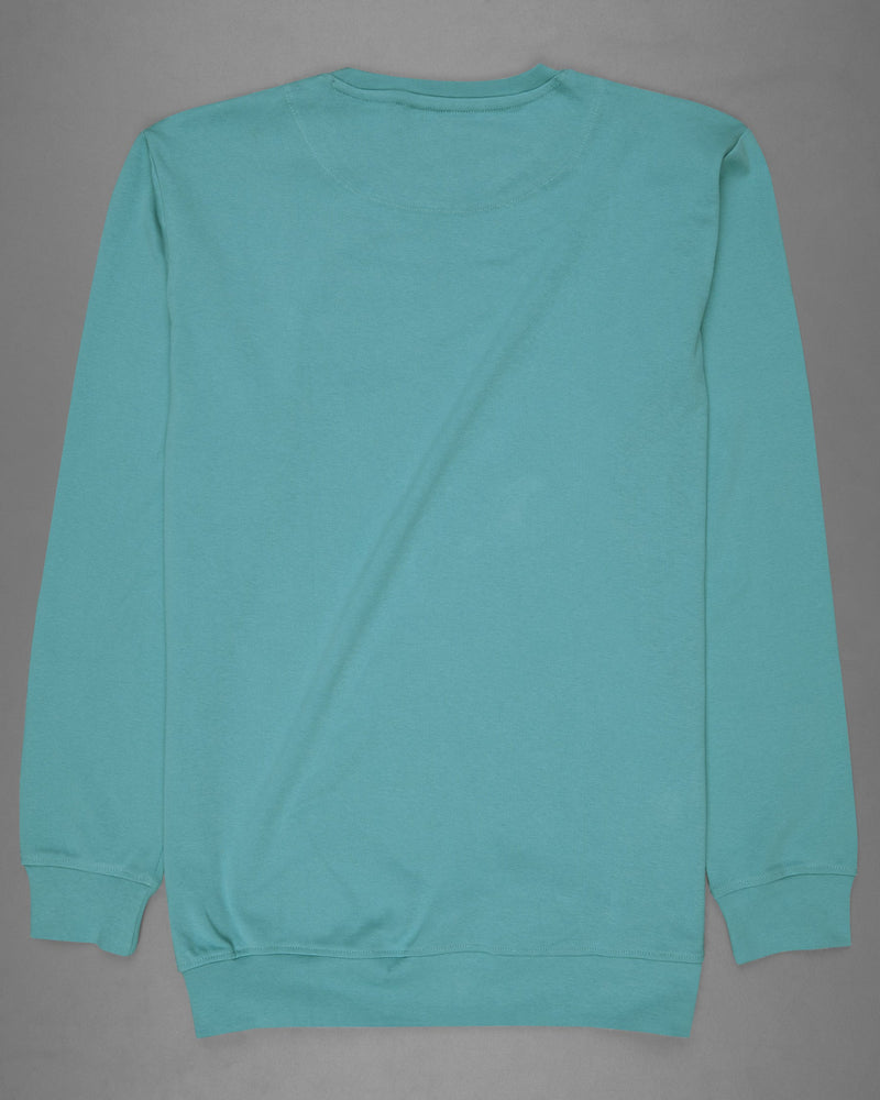Tradewind Blue Full Sleeve Premium Cotton Jersey Sweatshirt TS481-S, TS481-M, TS481-L, TS481-XL, TS481-XXL 