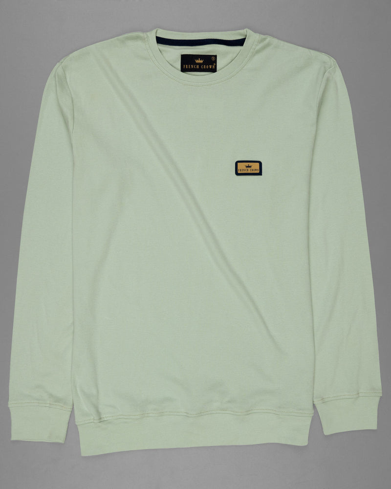 Clay Ash Full Sleeve Premium Cotton Jersey Sweatshirt TS485-S, TS485-M, TS485-L, TS485-XL, TS485-XXL