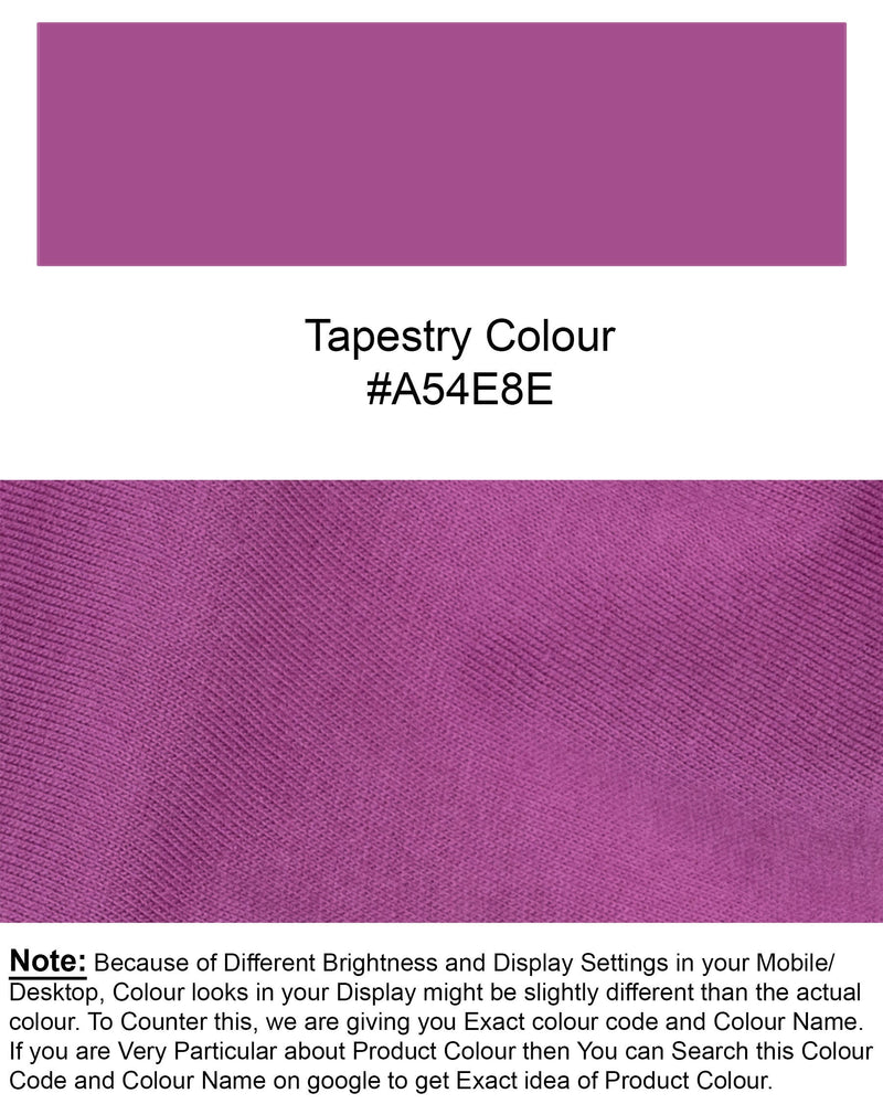 Tapestry Pink  Full Sleeve Super Soft Premium Cotton Sweatshirt TS487-S, TS487-M, TS487-L, TS487-XL, TS487-XXL