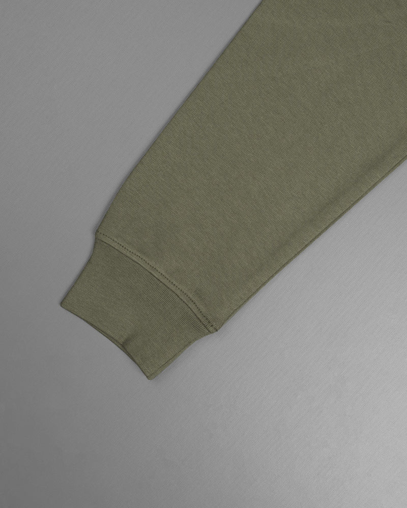 Finch Green Full Sleeve Premium Cotton Jersey Sweatshirt TS490-S, TS490-M, TS490-L, TS490-XL, TS490-XXL