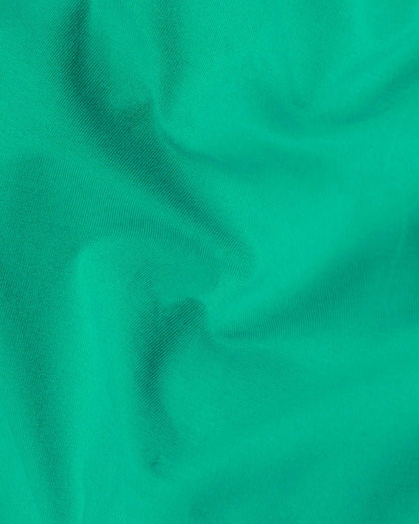 Teal Green Super Soft Organic Pique Polo TS614-S, TS614-M, TS614-L, TS614-XL, TS614-XXL, TS614-3XL, TS614-4XL