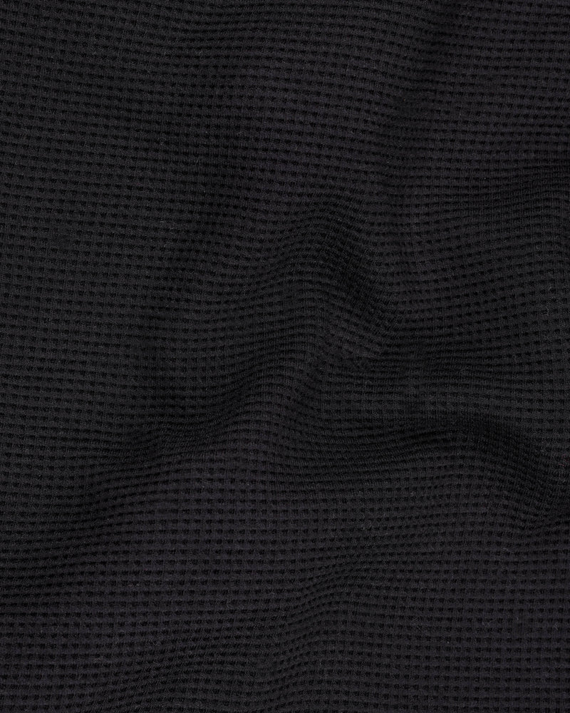 Jade Black Full Sleeve Premium Cotton Textured Sweatshirt TS624-J, TS624-M, TS624-L, TS624-XL, TS624-XXL, TS624-3XL, TS624-4XL