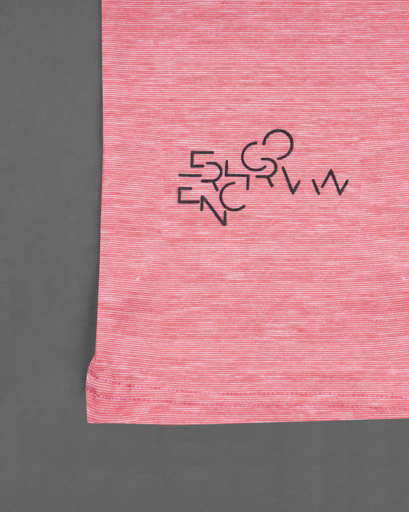 Sherbet Pink Premium Cotton T-Shirt TS647-S, TS647-M, TS647-L, TS647-XL, TS647-XXL
