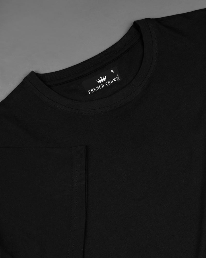 Jade Black Premium Cotton Organic T-shirt TS653-S, TS653-M, TS653-L, TS653-XL, TS653-XXL