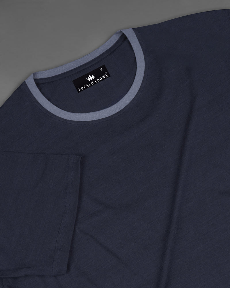 Baltic Navy Blue Premium Cotton Organic T-shirt TS658-S, TS658-M, TS658-L, TS658-XL, TS658-XXL