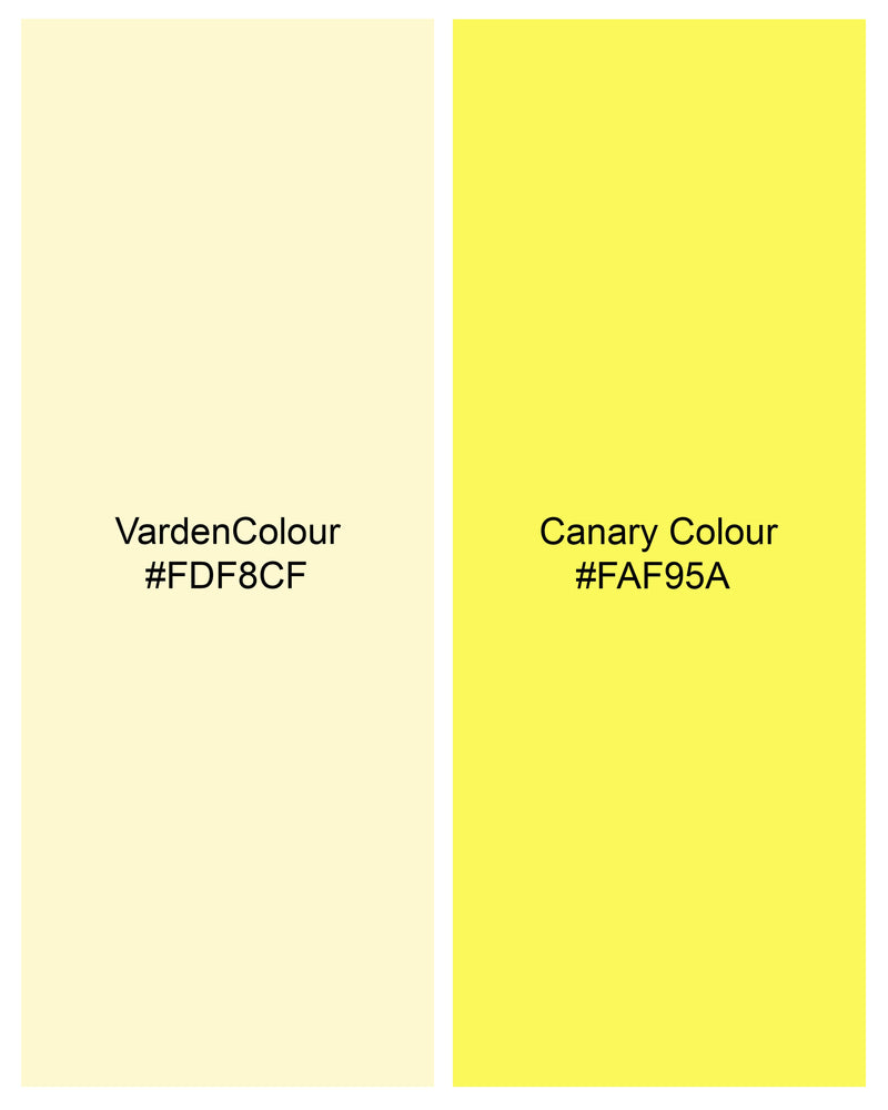Varden Yellow Premium Cotton Signature T-shirt TS697-S, TS697-M, TS697-L, TS697-XL, TS697-XXL