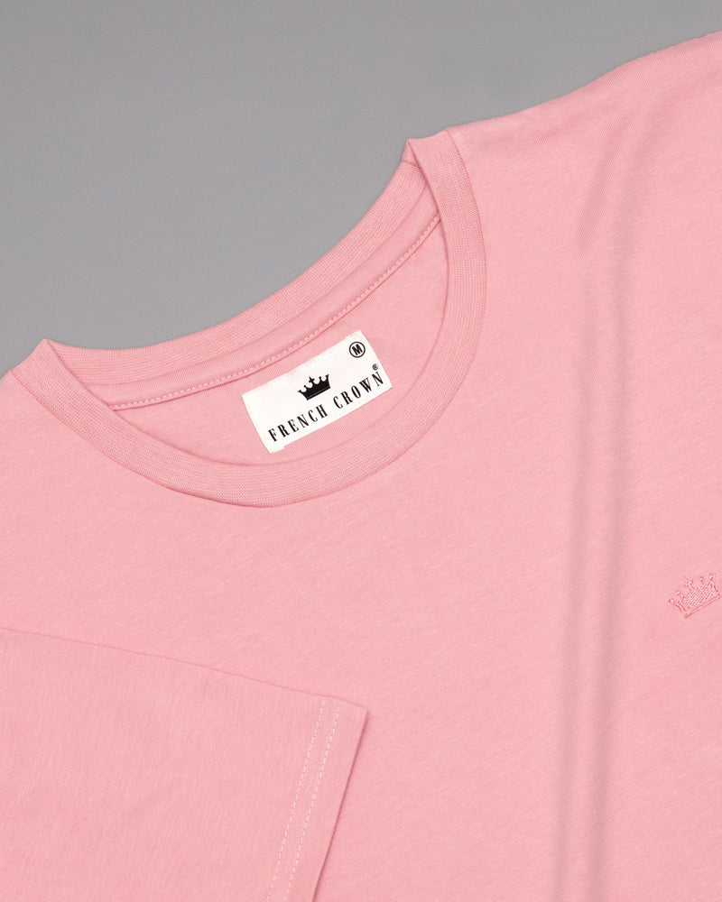Seashell Pink Super Soft Premium Organic Cotton T-shirt TS072-XXL, TS072-L, TS072-M, TS072-XL, TS072-S